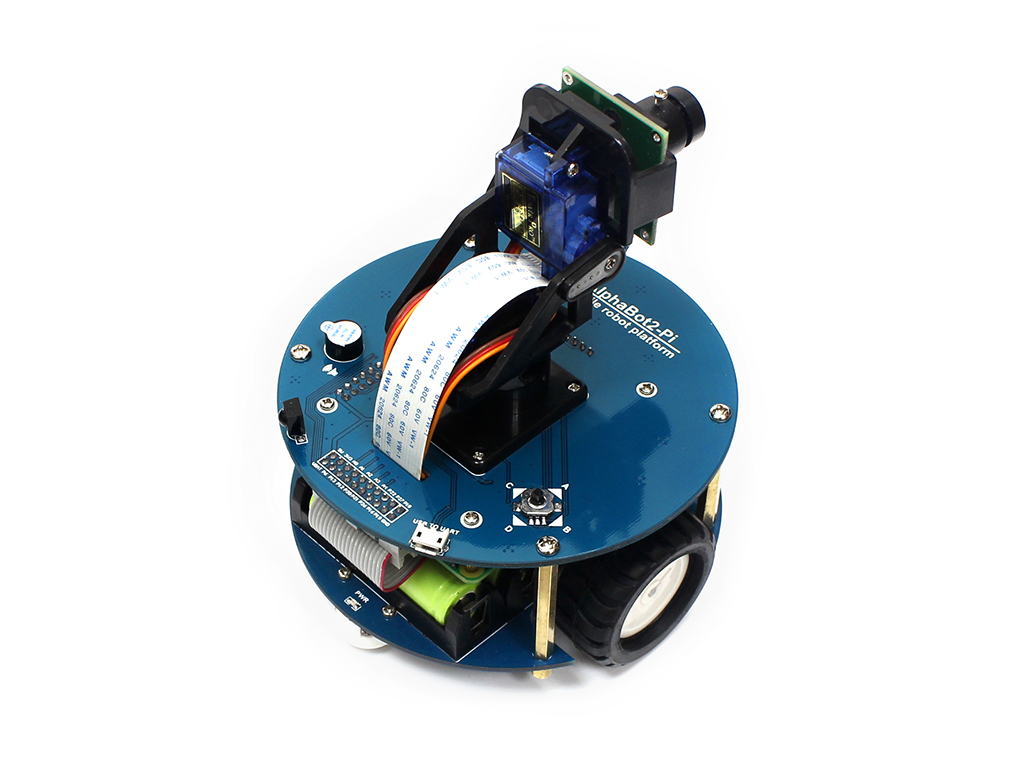 AlphaBot2 Roboter-Bausatz für Raspberry Pi 3B/3B+/4B (kein Pi enthalten)