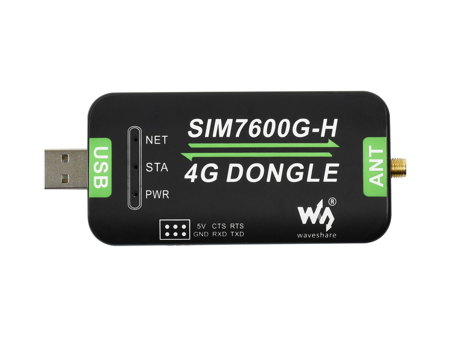 SIM7600G-H 4G-Dongle, GNSS-Positionierung, globale Bandunterstützung