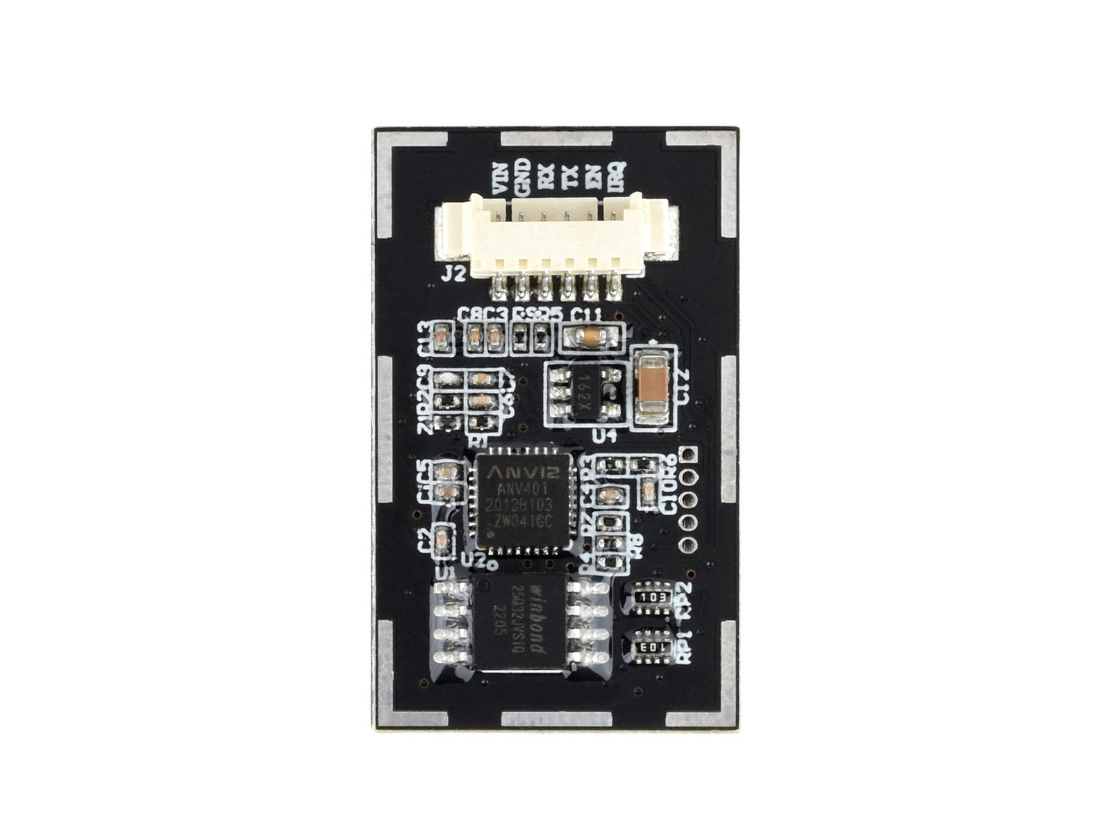 Rechteckiger All-in-One-Kapazitiver Fingerabdrucksensor (E), Cortex-Prozessor, UART