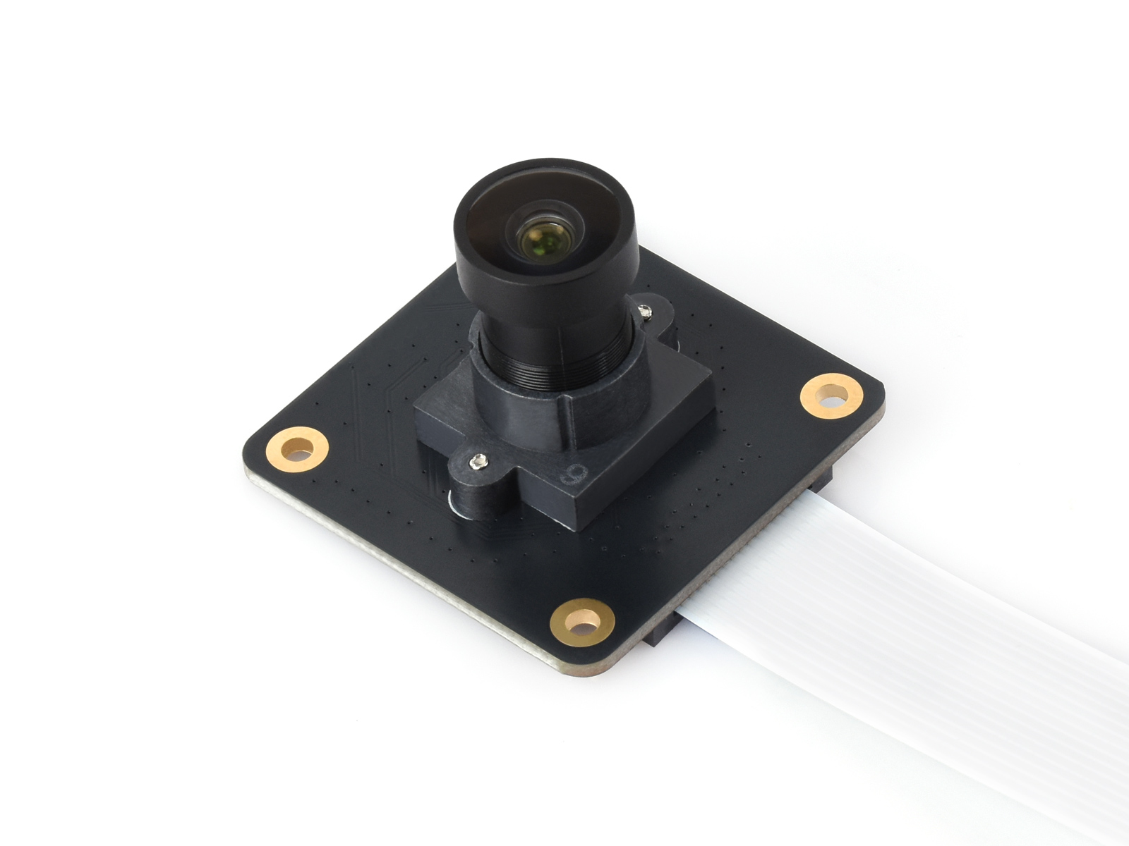 IMX296 1,6 MP M12 Mono-Kamera, Global Shutter, unterstützt Raspberry Pi-Serie-Platinen