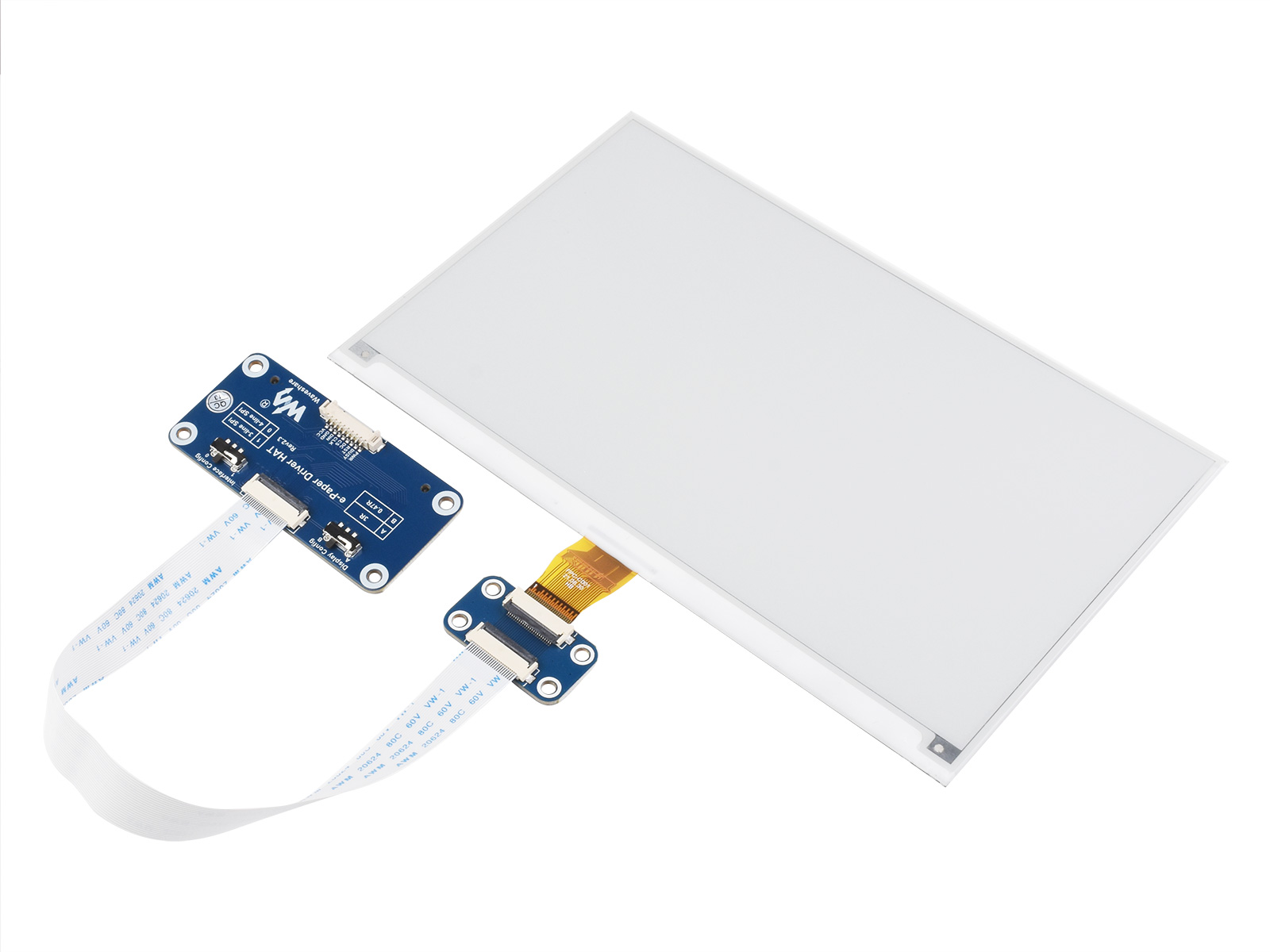 800×480, 7,5-Zoll E-Ink-Display HAT für Raspberry Pi