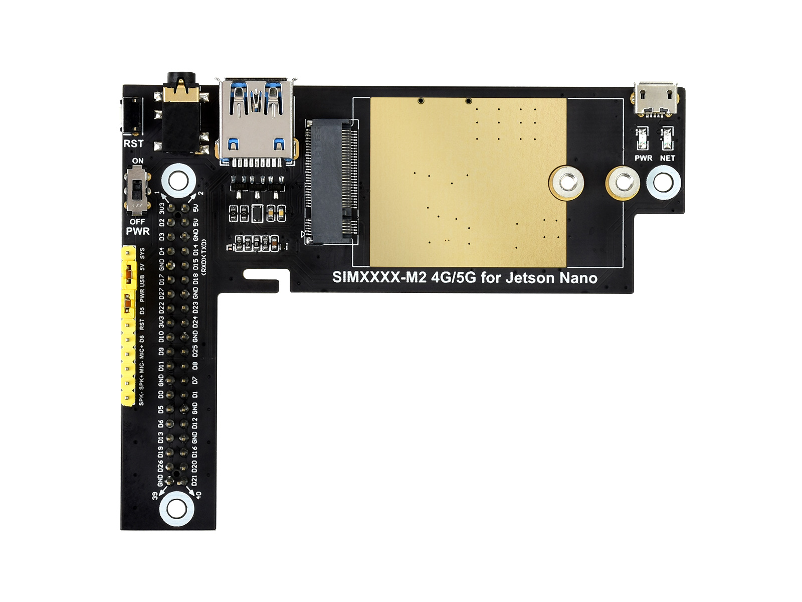 5G/4G/3G-Modul für Jetson Nano, Multimode, Multiband, Optionen für 5G-Modul