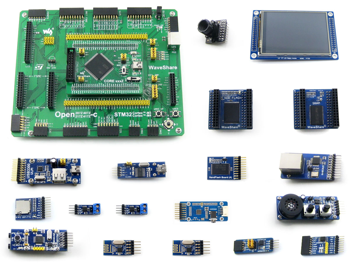 Open407Z-C Paket B, STM32F4 Entwicklungsboard