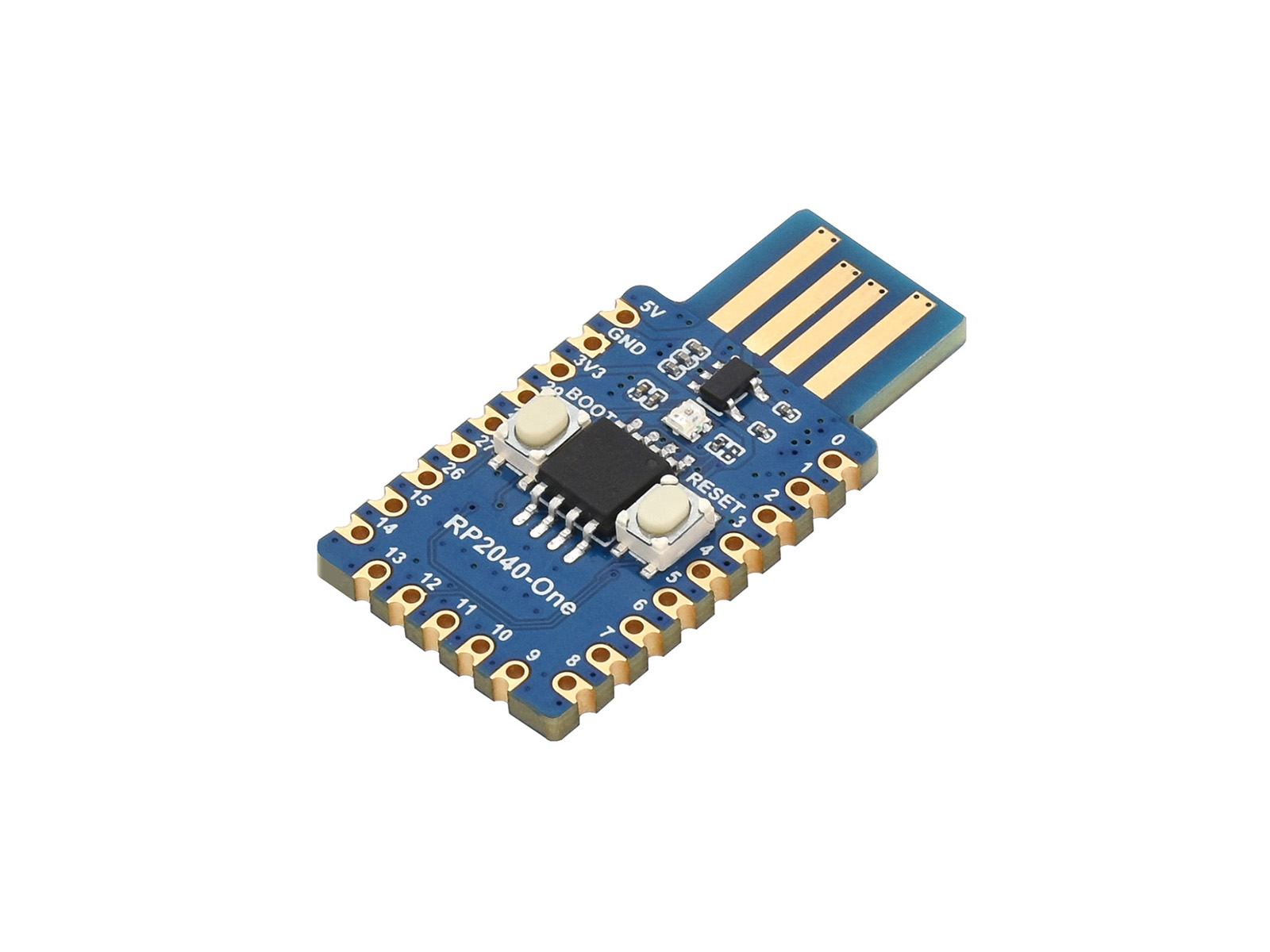 Waveshare RP2040-One, 4MB Flash MCU-Board basierend auf Raspberry Pi RP2040