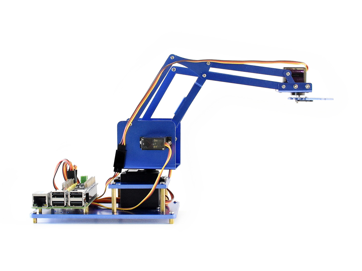 4-DOF Metall-Roboterarm-Bausatz für Raspberry Pi, Bluetooth / WiFi