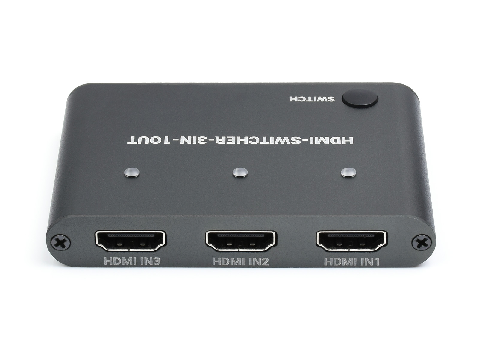 HDMI 4K Switcher, 3 Eingänge 1 Ausgang, Ein-Klick-Switch