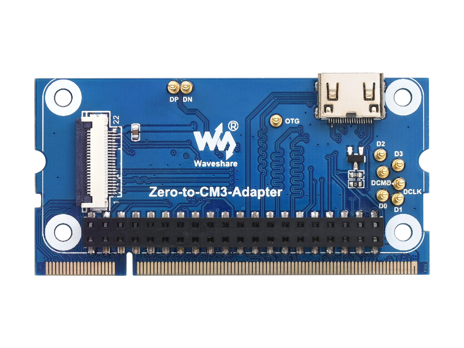 Raspberry Pi Zero 2W auf CM3 Adapter, Alternative Lösung für Raspberry Pi CM3 / CM3+