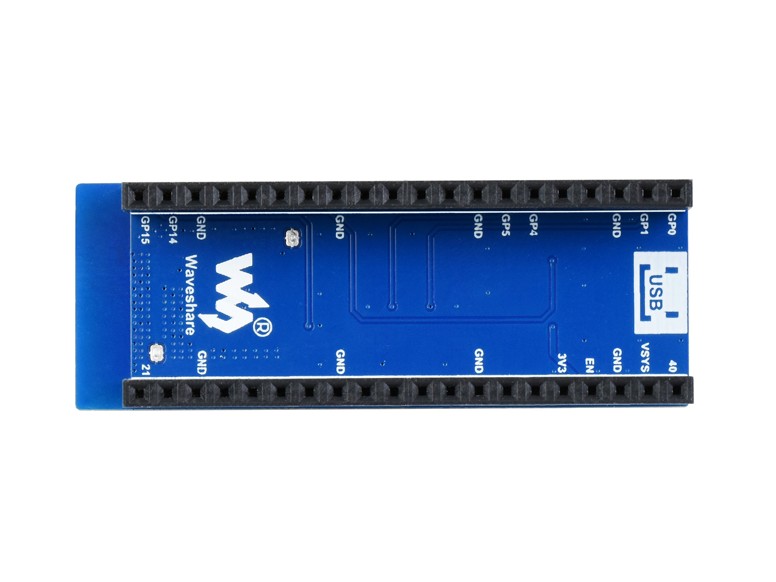 Dual-Mode-Bluetoothmodul für Raspberry Pi Pico, SPP / BLE, Bluetooth 5.1