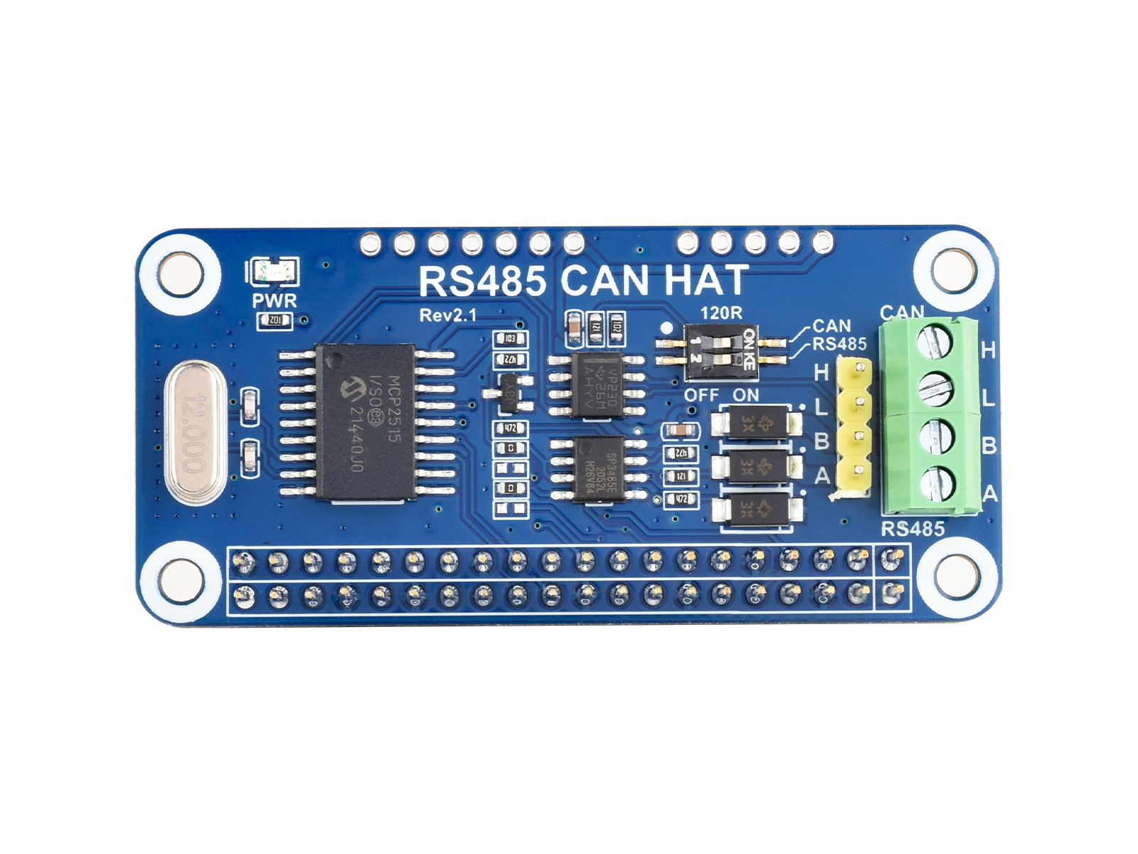 RS485 CAN HAT für Raspberry Pi