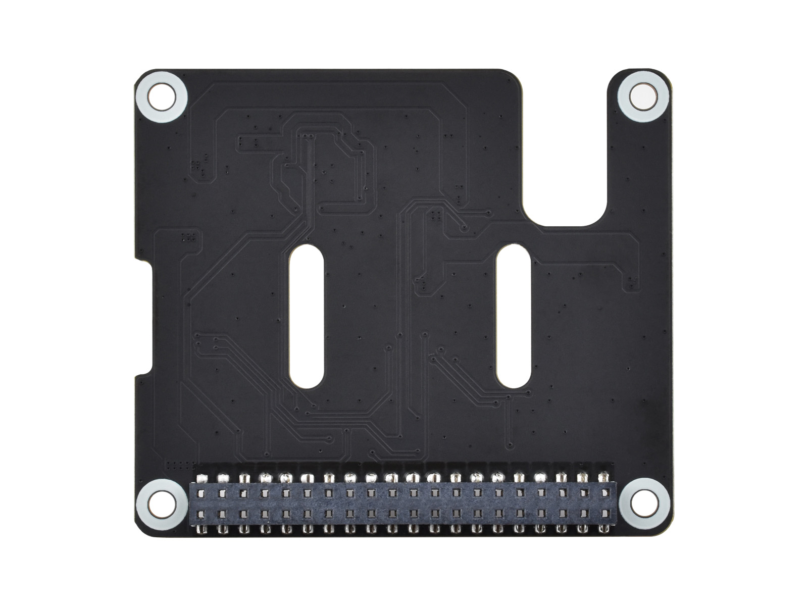 2-Ch PCIe FFC Adapterplatine für Raspberry Pi 5, erweitert 2-Ch PCIe FFC-Anschlüsse, unterstützt das Stapeln mehrerer PCIe HATs, Raspberry Pi 5 PCIe HAT