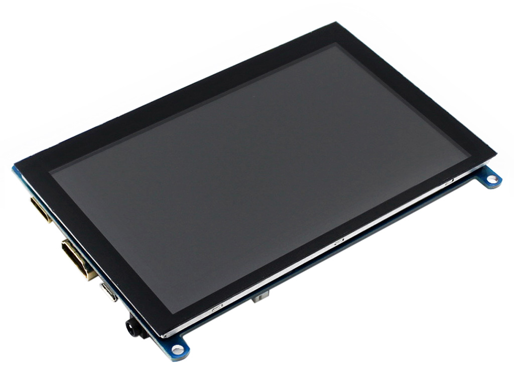 5-Zoll kapazitiver Touchscreen-LCD (H), 800×480, HDMI, Unterstützung verschiedener Systeme