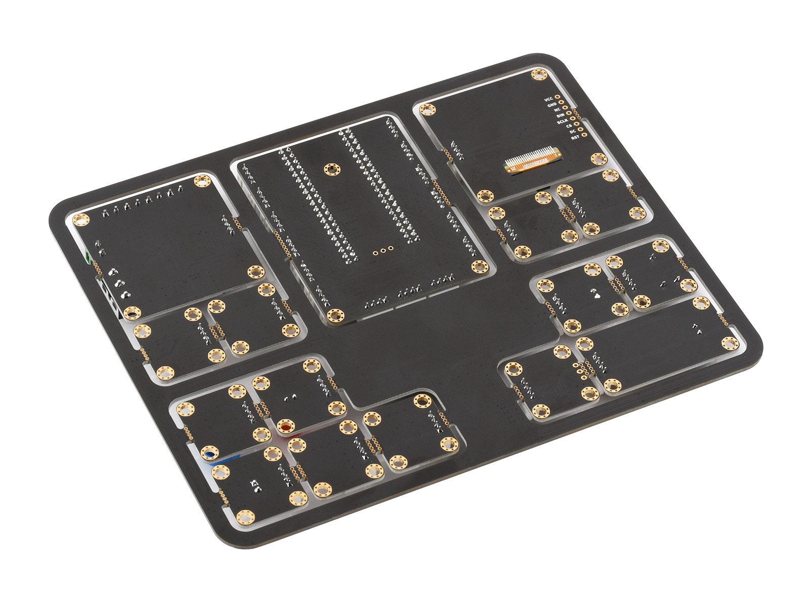 Raspberry Pi Pico Einsteiger-Sensor-Kit, inklusive Pico-Expansionsplatine und 15 gängigen Modulen, All-in-One-Design