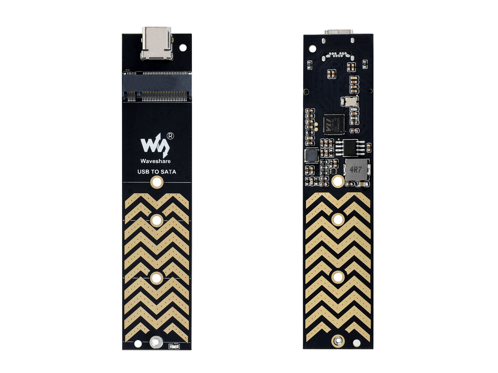 USB-C-Adapter für NGFF-SSD, USB 3.2 Gen2 Typ-C