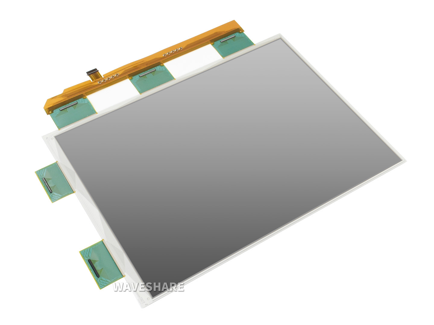13,3-Zoll-e-Paper-e-Ink-Rohdisplay, 1600×1200, Schwarz/Weiß, 16 Graustufen, Parallelanschluss, ohne Leiterplatte