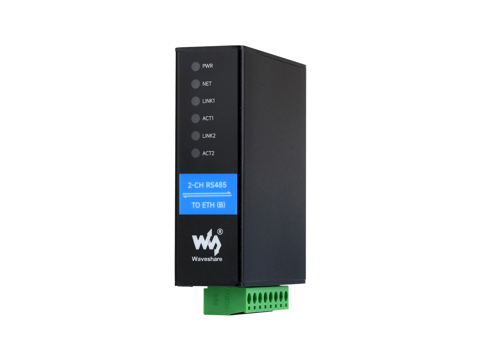 2-Kanal RS485 auf RJ45 Ethernet Serial Server, Dual-Channels RS485 unabhängiger Betrieb, Dual Ethernet Ports