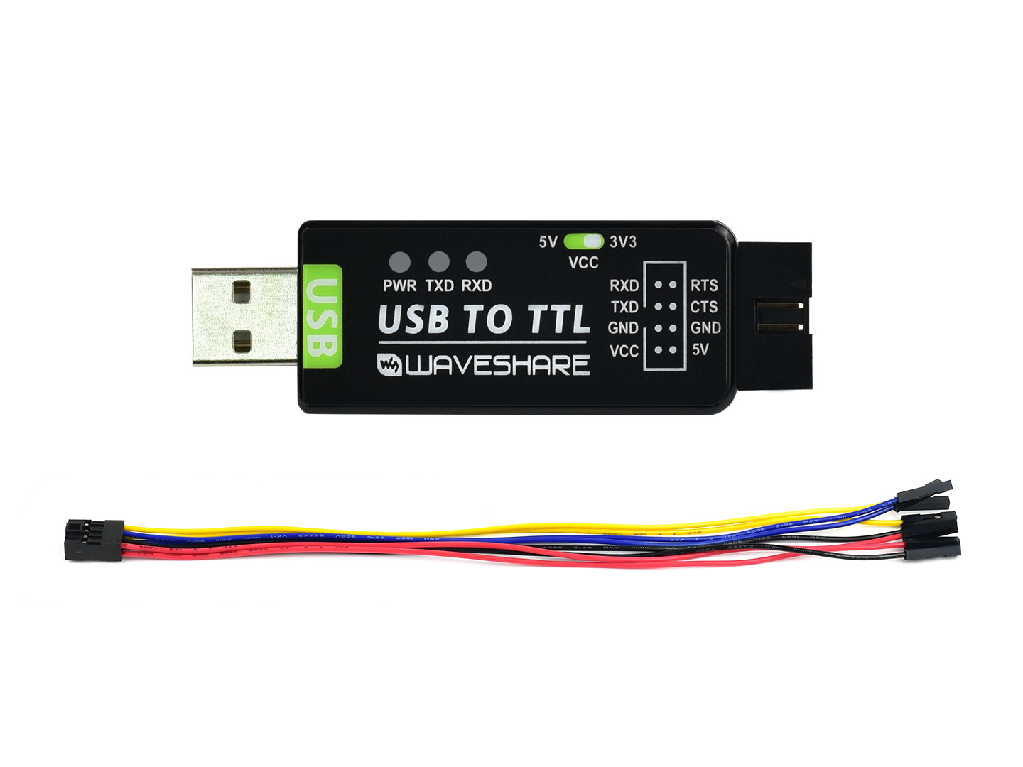 Industrieller USB-zu-TTL-Konverter, Original FT232RNL, Multi-Schutz & Systemunterstützung