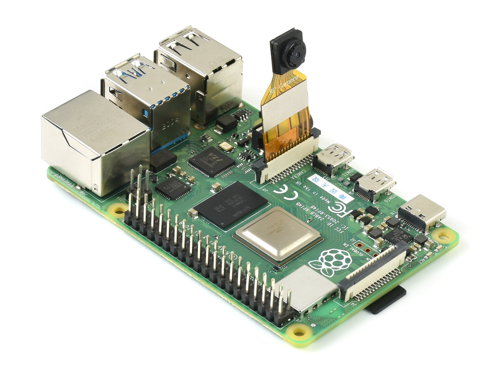 RPi FPC Kamera (B) für Raspberry Pi, OV5647, 5MP, Mini-Größe