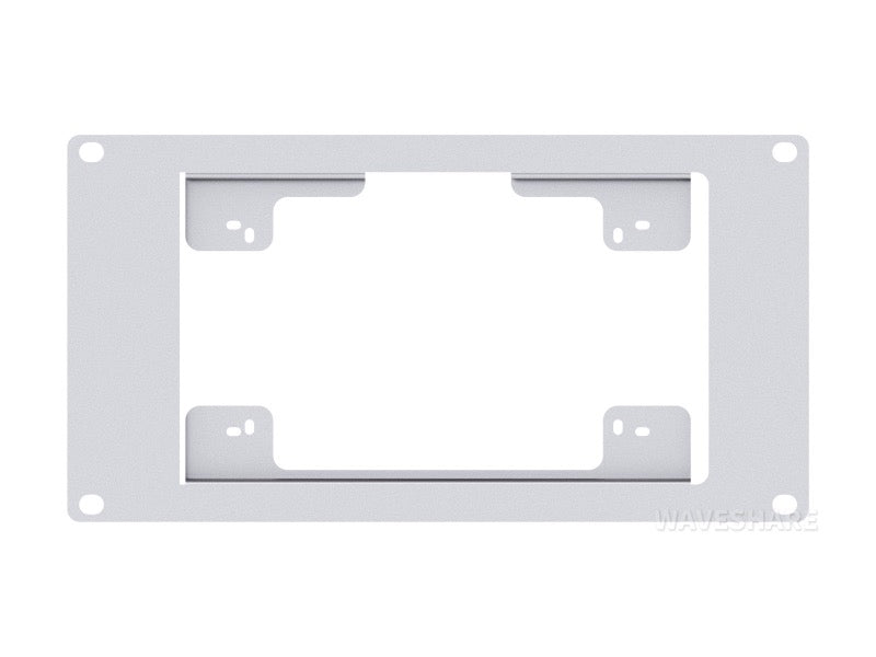 HomeRack 7-Zoll-DSI-Display-Montageplatte, 3 HE, für offizielle Raspberry Pi 7-Zoll-Touchdisplays