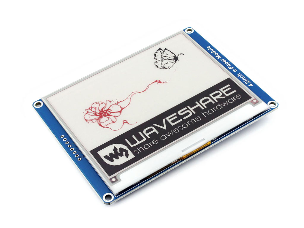 400x300, 4,2-Zoll E-Ink-Displaymodul, dreifarbig