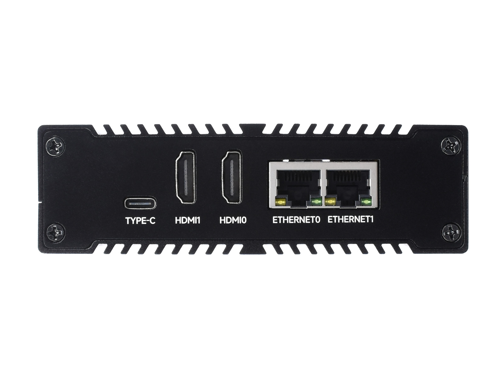 NAS Multifunktionaler Mini-Computer, entwickelt für Raspberry Pi Compute Module 4 (nicht enthalten), Network Storage, Dual-Solid-State-Drive-Slots