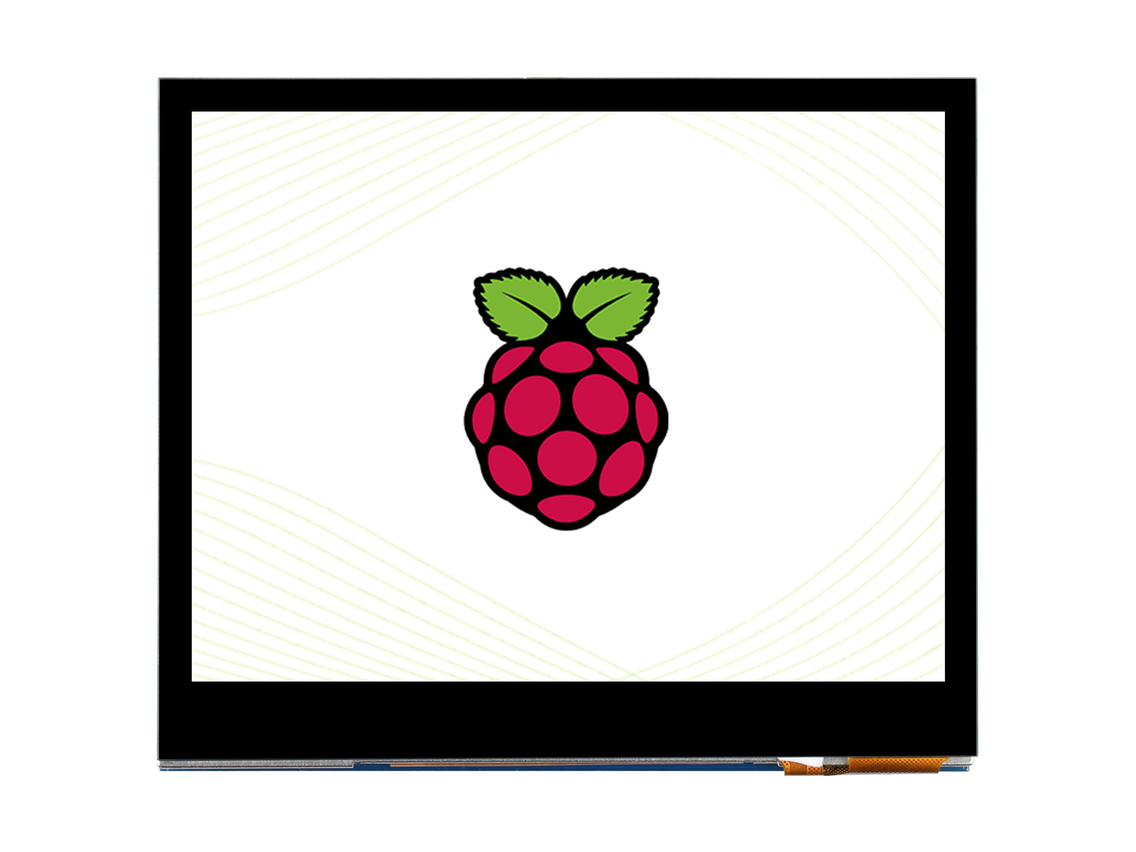 3,5-Zoll kapazitiver Touchscreen-LCD für Raspberry Pi, 640×480, DPI, IPS, gehärtete Glasabdeckung, stromsparend