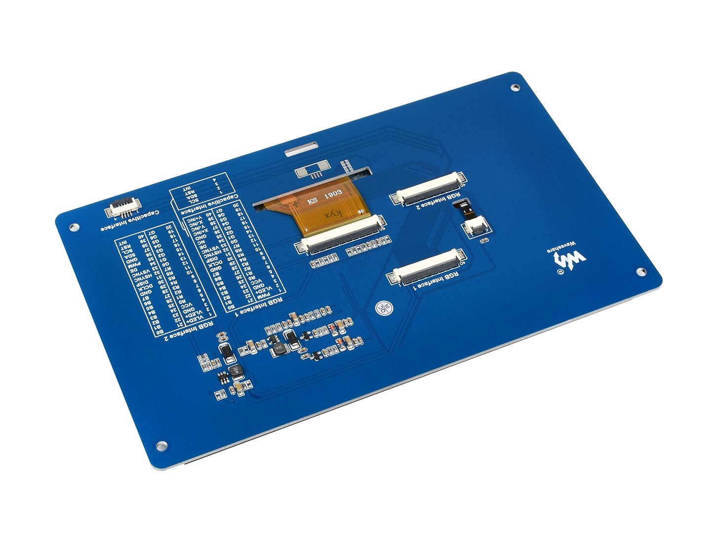 7-Zoll kapazitiver Touch-LCD (G) 800 × 480