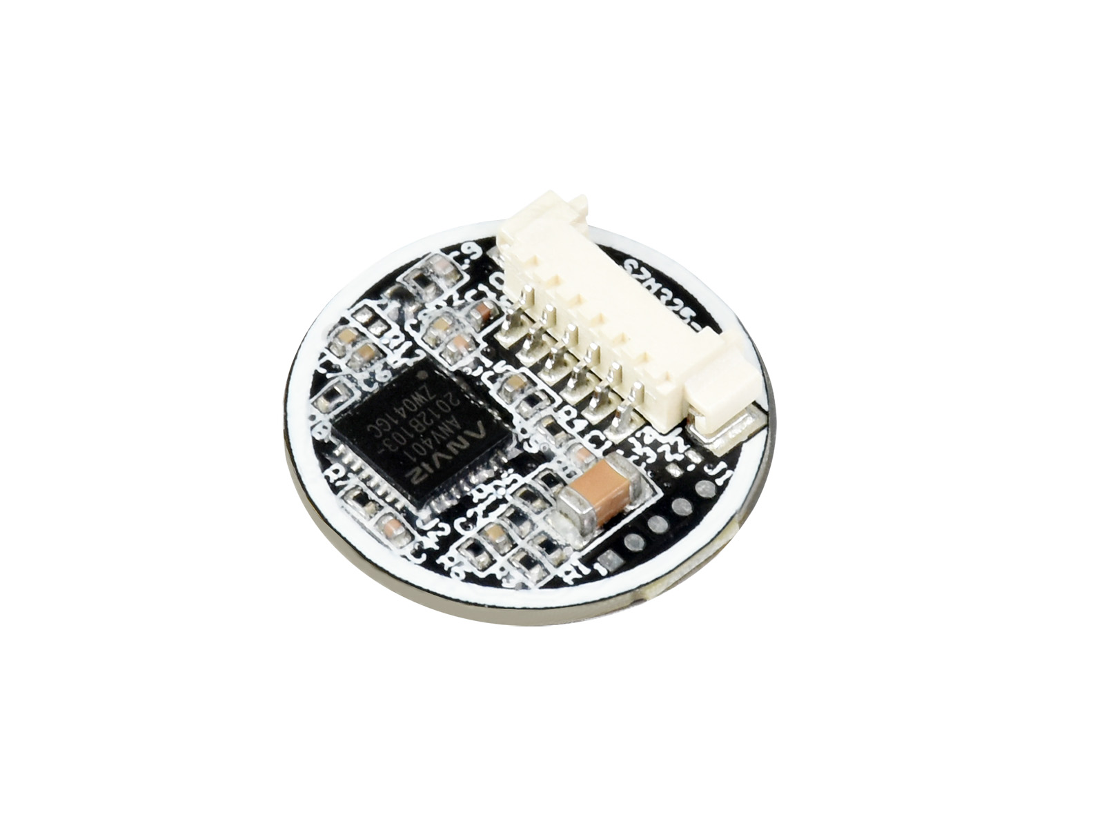 Rundes All-in-One-Kapazitivfingerabdrucksensor (D), Cortex-Prozessor, 360°-Verifizierung