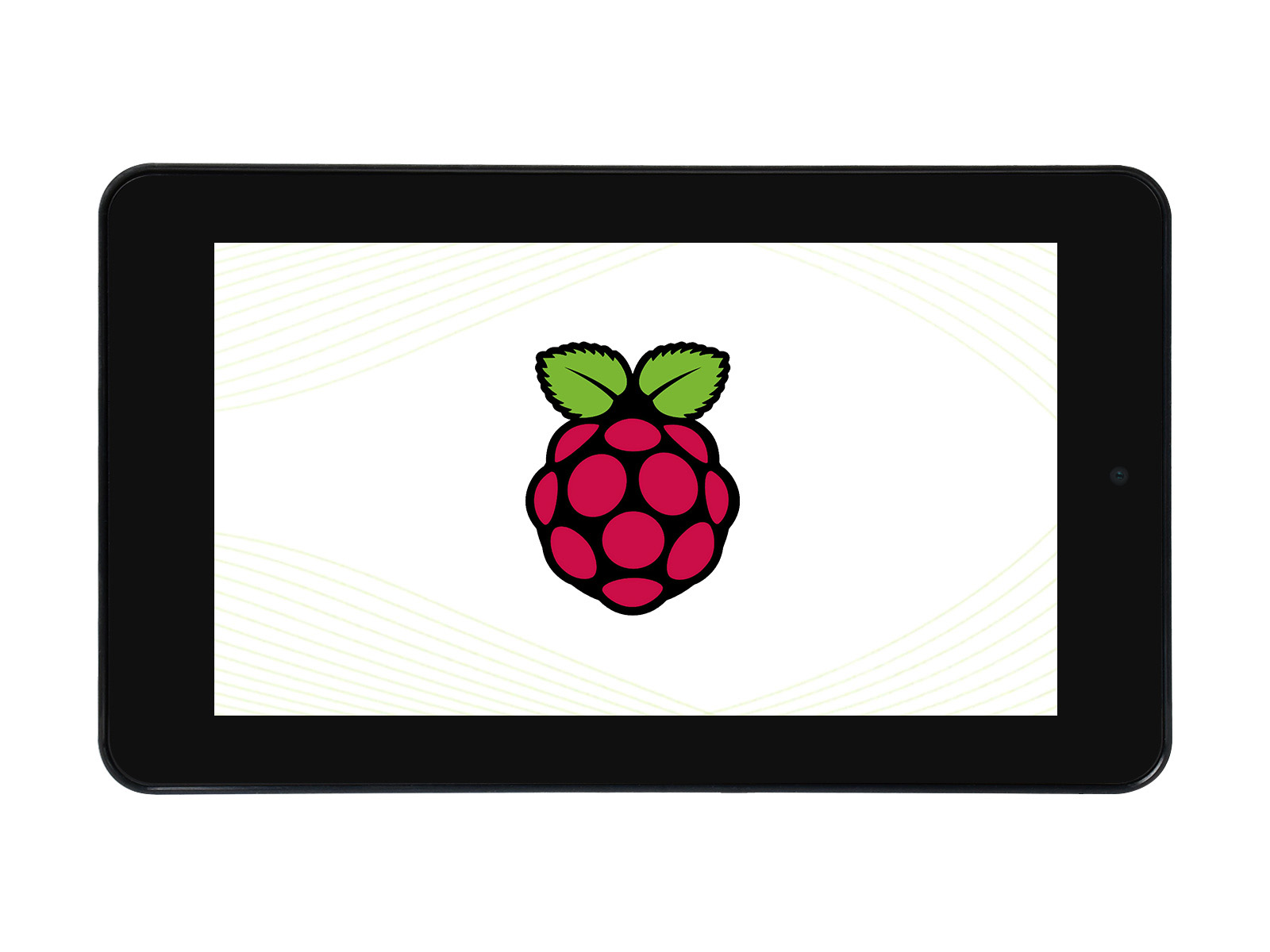 7-Zoll-Kapazitiver Touchscreen für Raspberry Pi, mit Schutzgehäuse und 5-MP-Frontkamera, 800×480, DSI