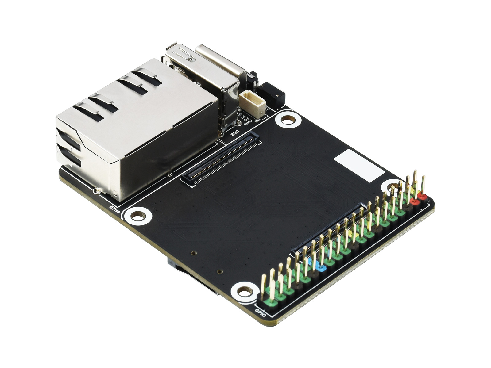 Mini Dual Gigabit Ethernet Mini-Computer-Kit, entwickelt für Raspberry Pi Compute Module 4