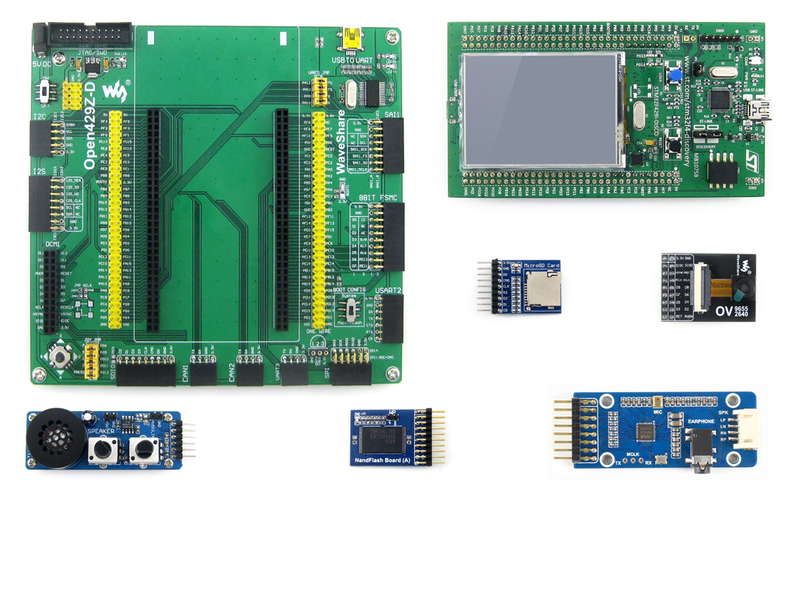 Open429Z-D Paket A, STM32F4 Entwicklungsboard