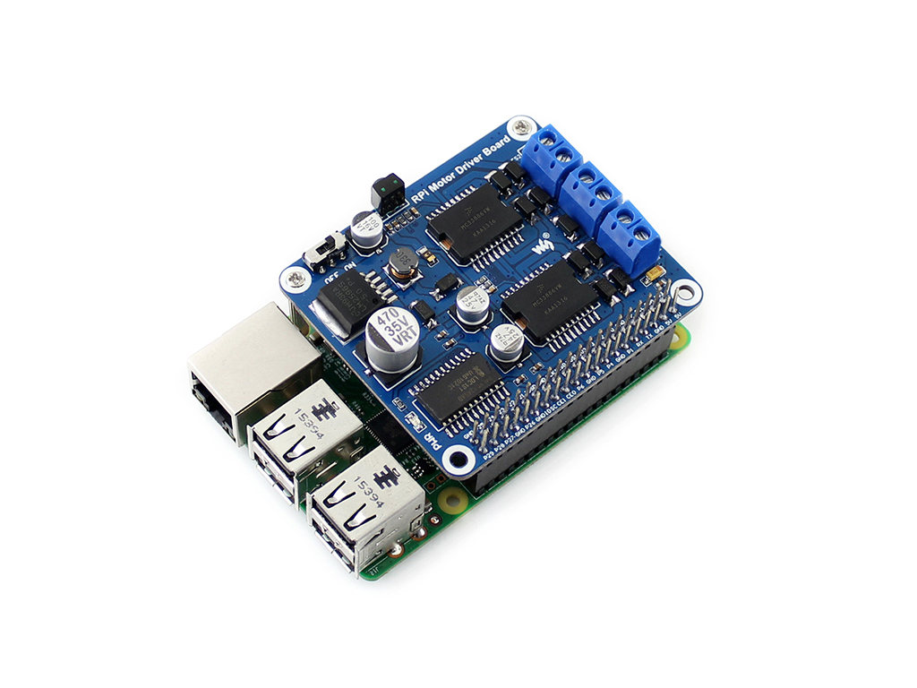 RPi-Motorsteuerungsplatine
