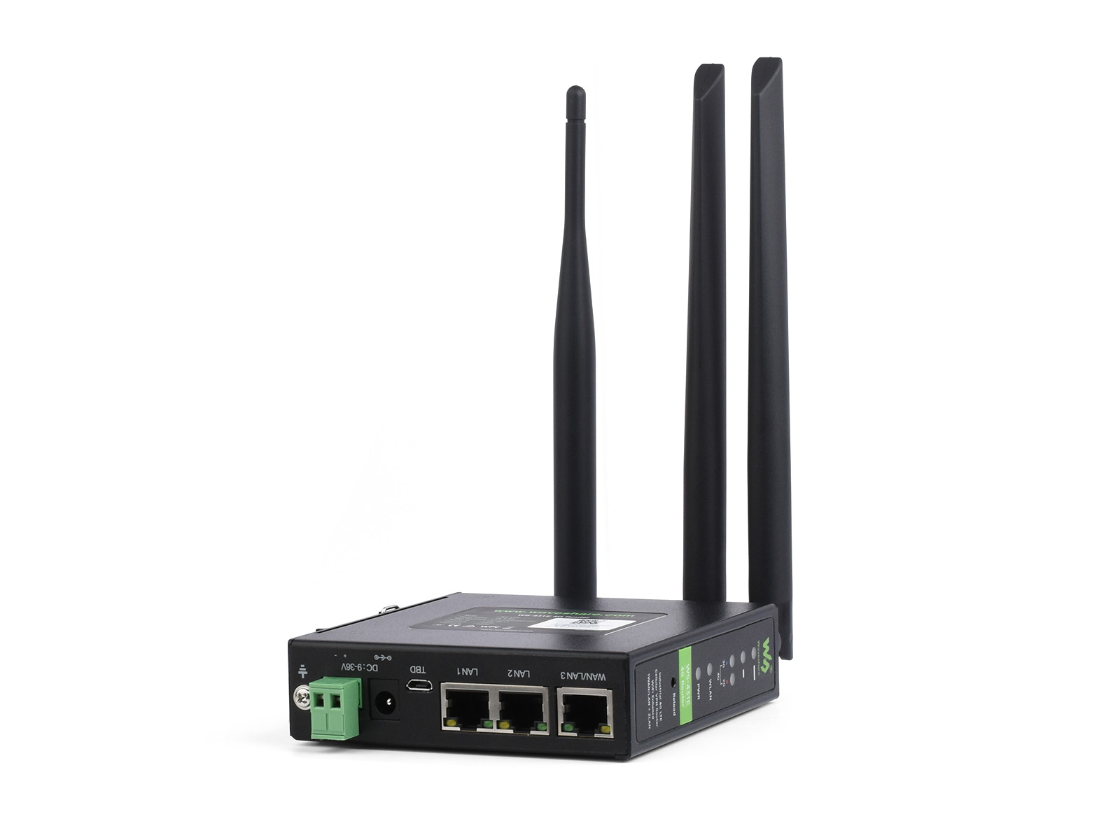 Industrieller 4G LTE Router, unterstützt mehrere VPN-Protokolle, 3 Ethernet-Ports, WLAN-Highspeed-Internetzugang, Dual-Qualcomm-Chips