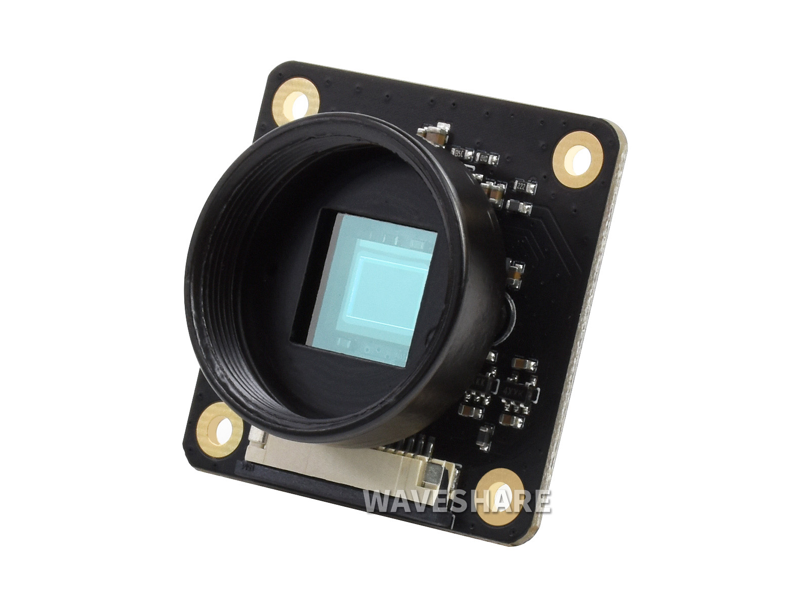 Hochwertige Kamera für Raspberry Pi / Raspberry Pi Compute Module / Jetson Nano / RDK-Serie, 12,3 MP IMX477-Sensor, hohe Empfindlichkeit, unterstützt C- und CS-Mount-Objektive