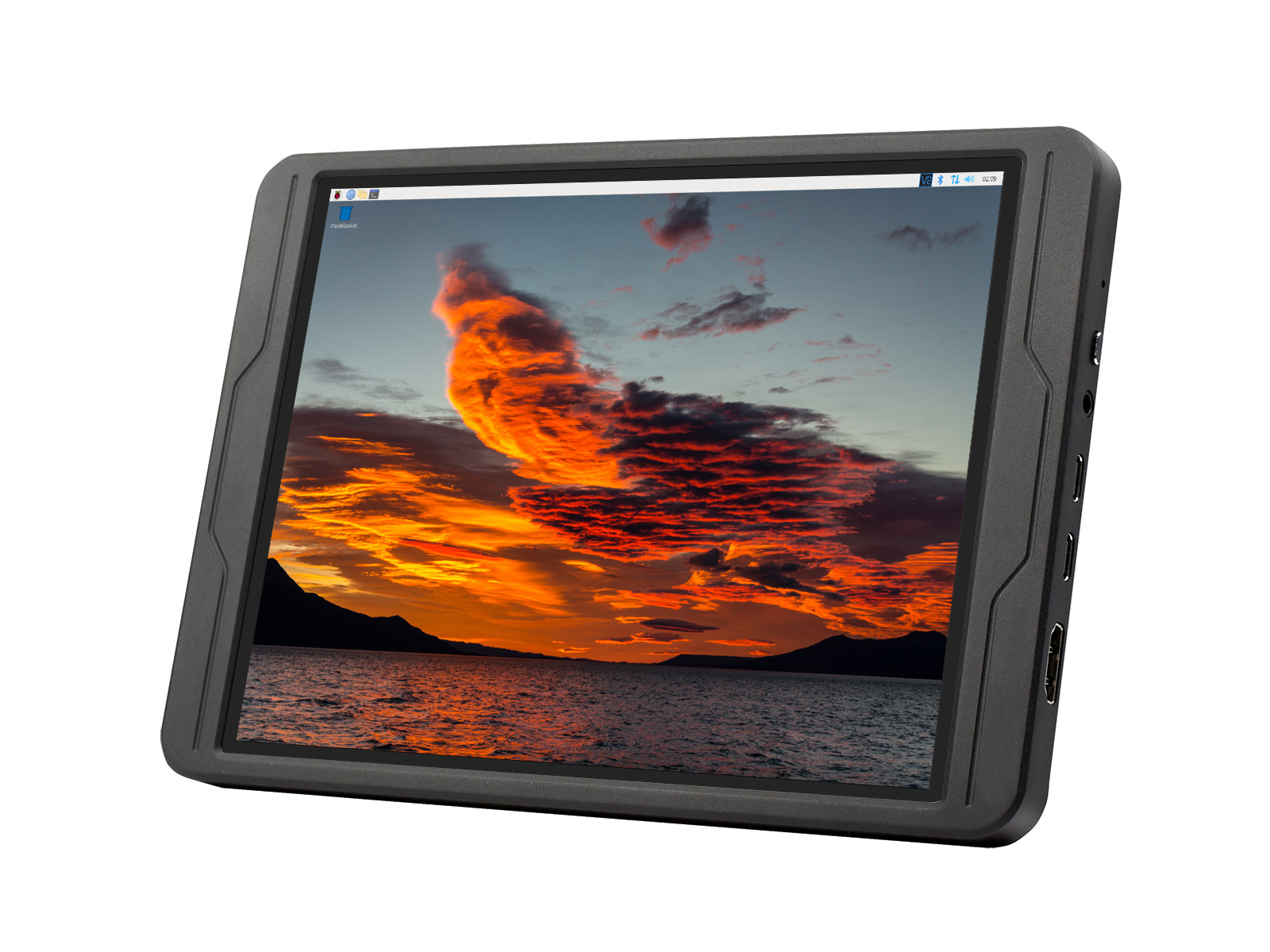 8-Zoll 2K kapazitiver Touchscreen, optisch gebondete gehärtete Glasplatte, 1536×2048, IPS, hohe Kompatibilität