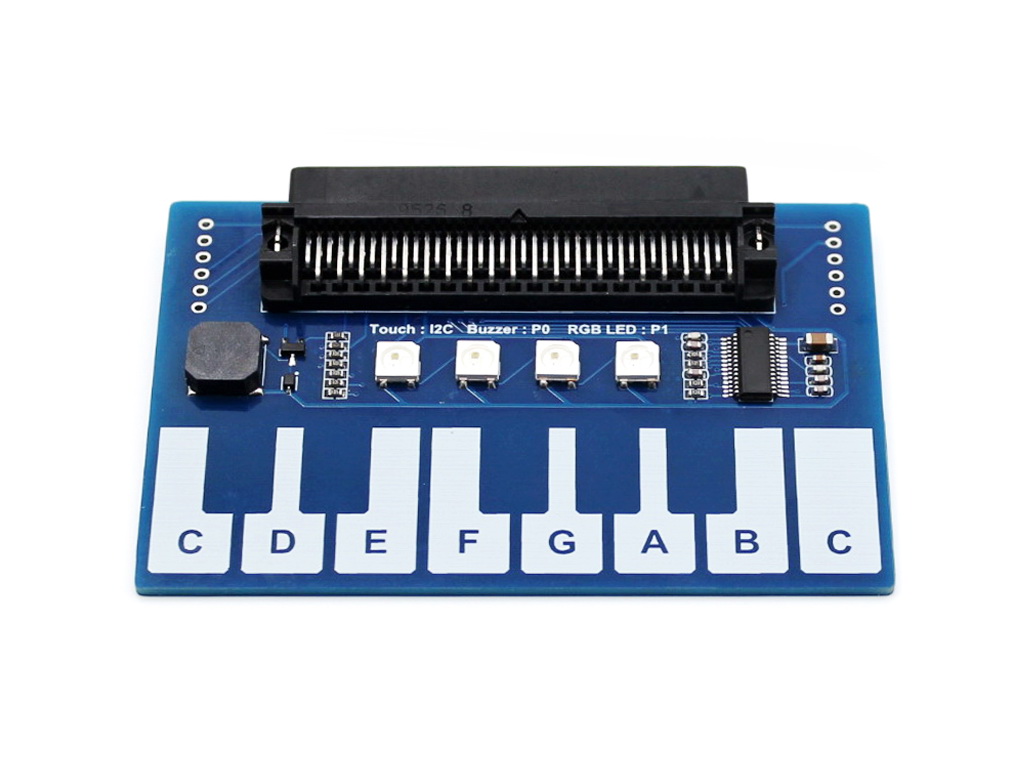 Mini-Piano-Modul für micro:bit, Touch-Tasten zum Abspielen von Musik