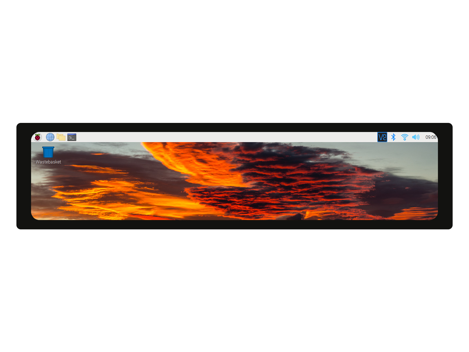 11,9-Zoll kapazitiver Touchscreen für Raspberry Pi, 320×1480, IPS, DSI-Schnittstelle