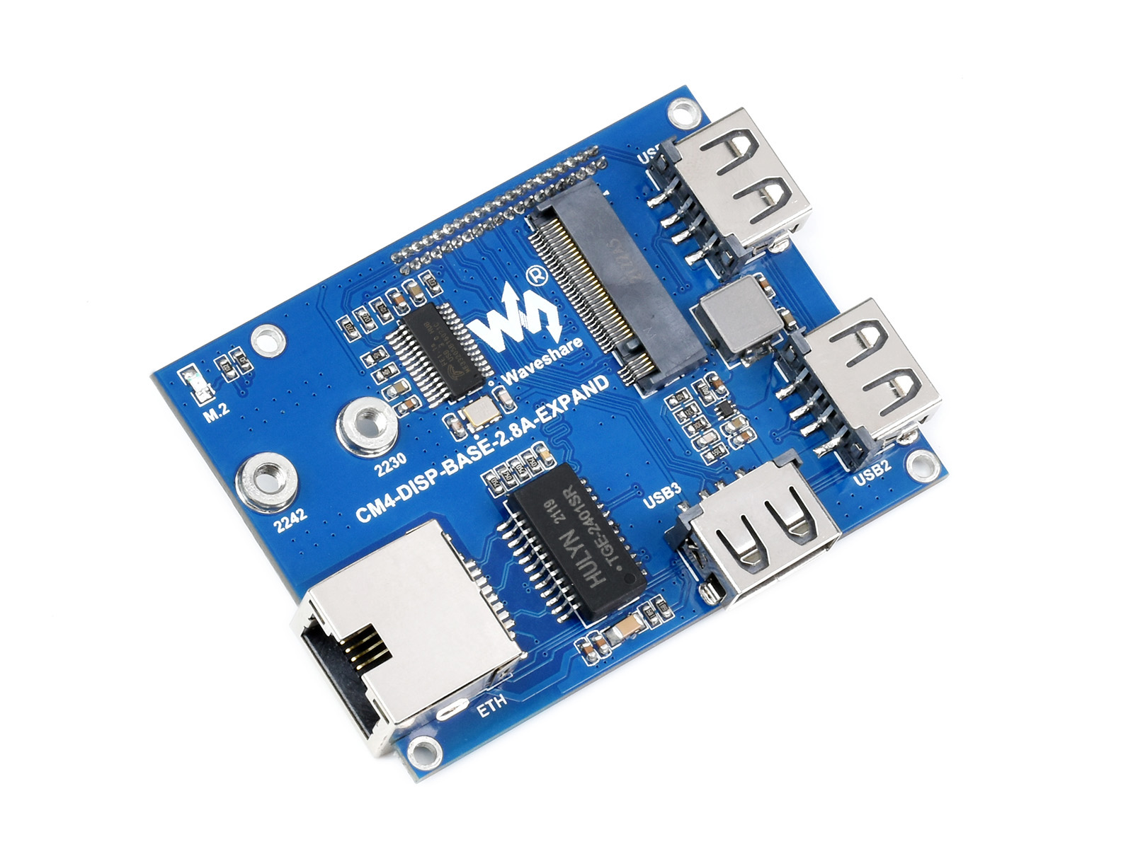 2,8-Zoll-Touchscreen-Erweiterung für Raspberry Pi Compute Module 4, optisch gebundenes Display, optionale Schnittstellenerweiterung