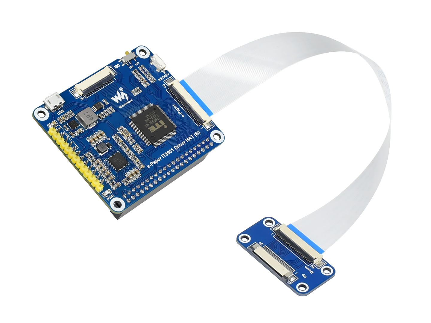 1872×1404, 10,3 Zoll flexibles E-Ink-Display HAT für Raspberry Pi