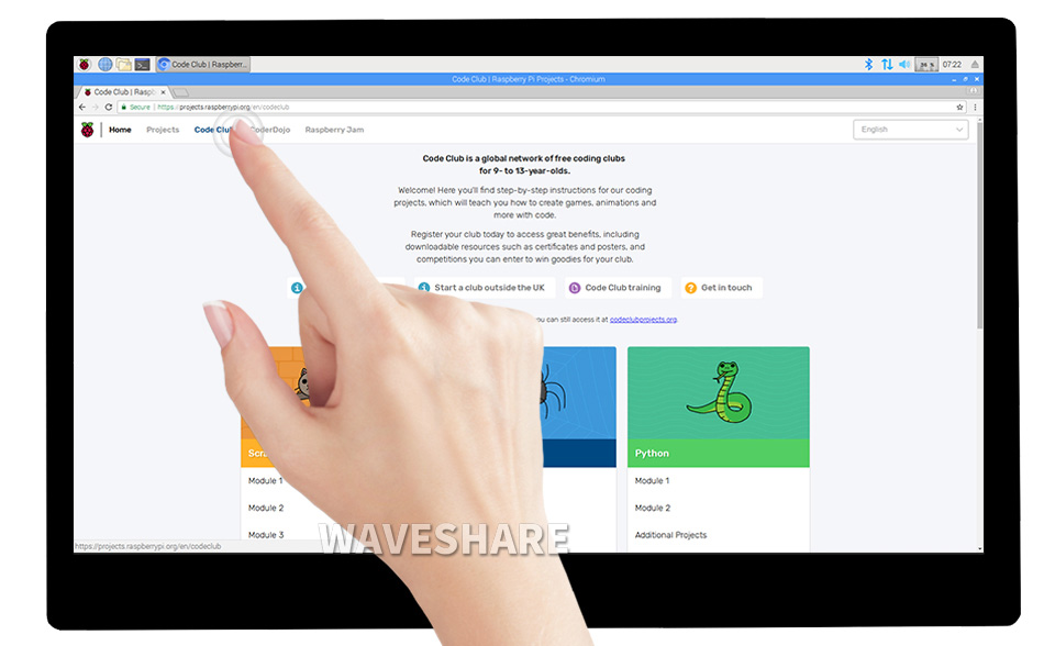 11,6-Zoll kapazitiver Touchscreen-LCD, 1920×1080, HDMI, IPS, Unterstützung verschiedener Systeme