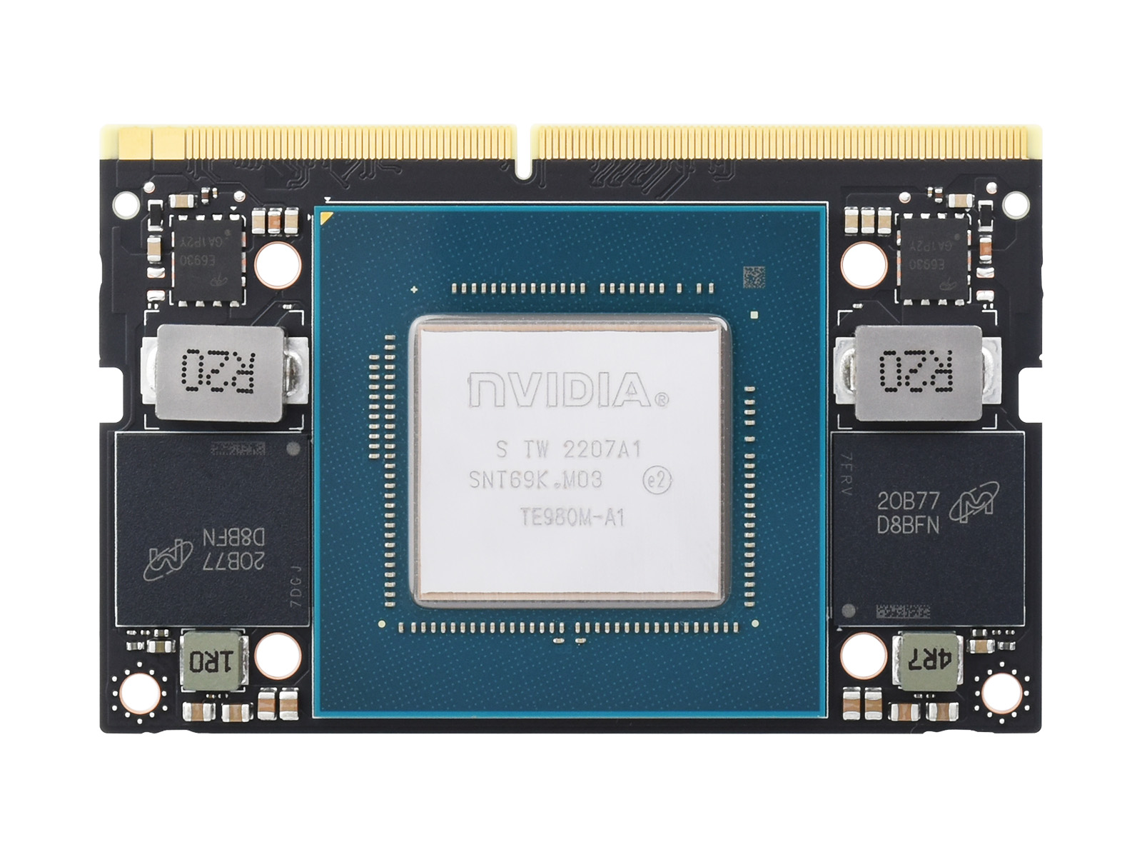 NVIDIA Jetson Orin NX KI-Entwicklungsmodul, System-on-Module, NANO-Größe, Optionen für Speicher