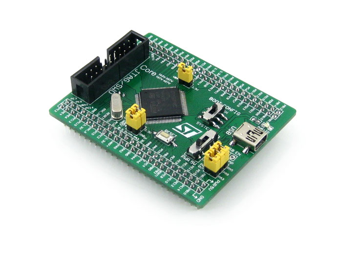 Core407V, STM32F4 Kernplatine