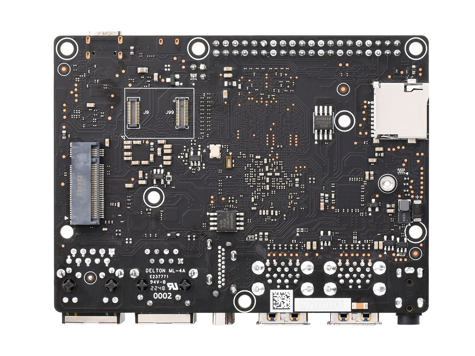 VisionFive2 RISC-V Einplatinencomputer, StarFive JH7110 Prozessor mit integrierter 3D-GPU, basierend auf Linux