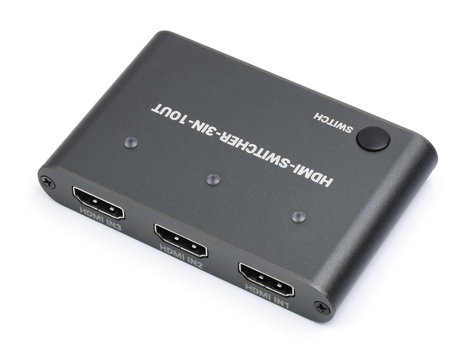 HDMI 4K Switcher, 3 Eingänge 1 Ausgang, Ein-Klick-Switch
