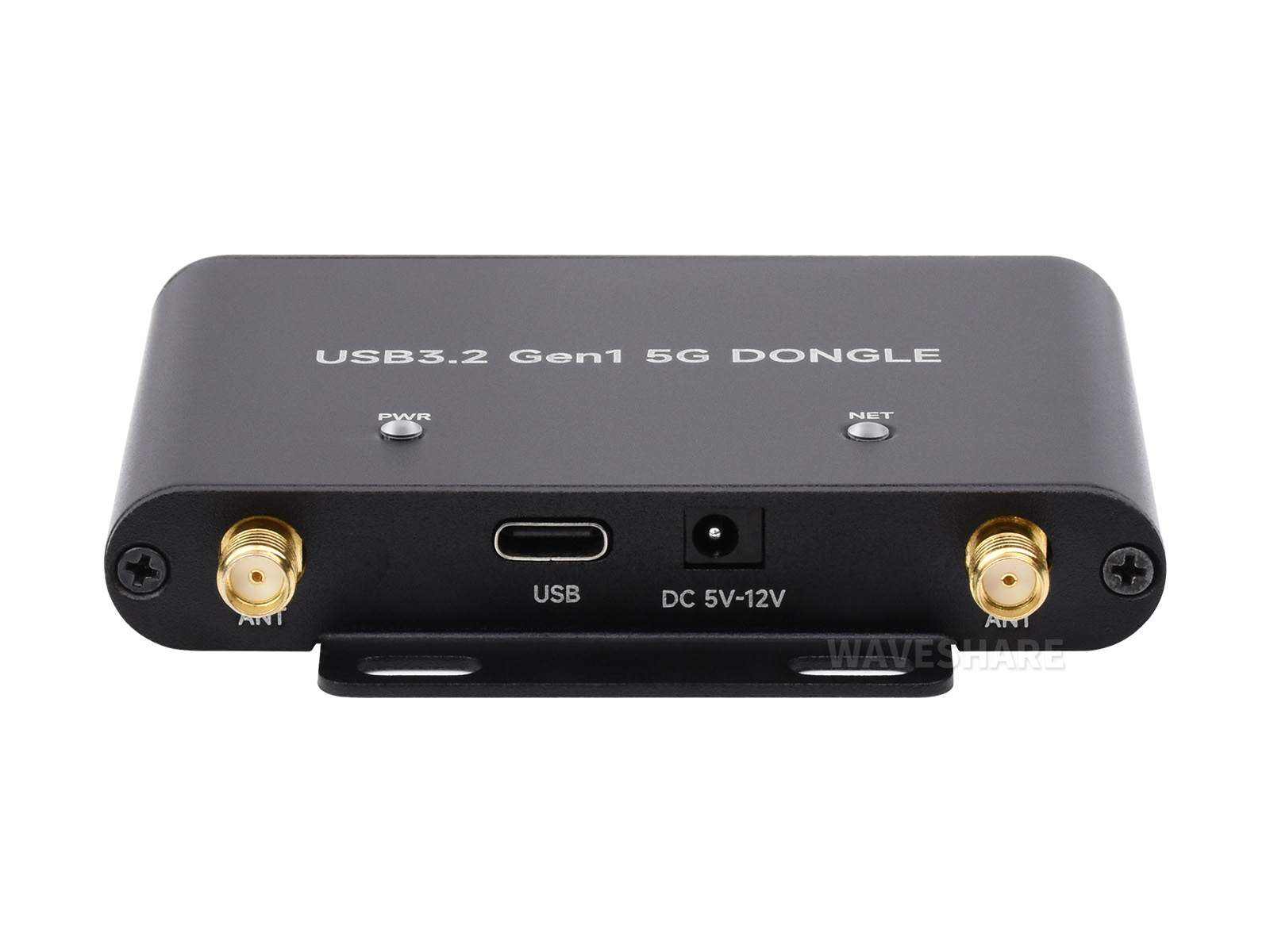 5G-Dongle-Erweiterungsplatine, USB-3.2-Anschluss, Aluminiumlegierungsgehäuse, vier Antennen, Onboard-M.2-Key-B-Schnittstelle, Optionen für 5G-Modul