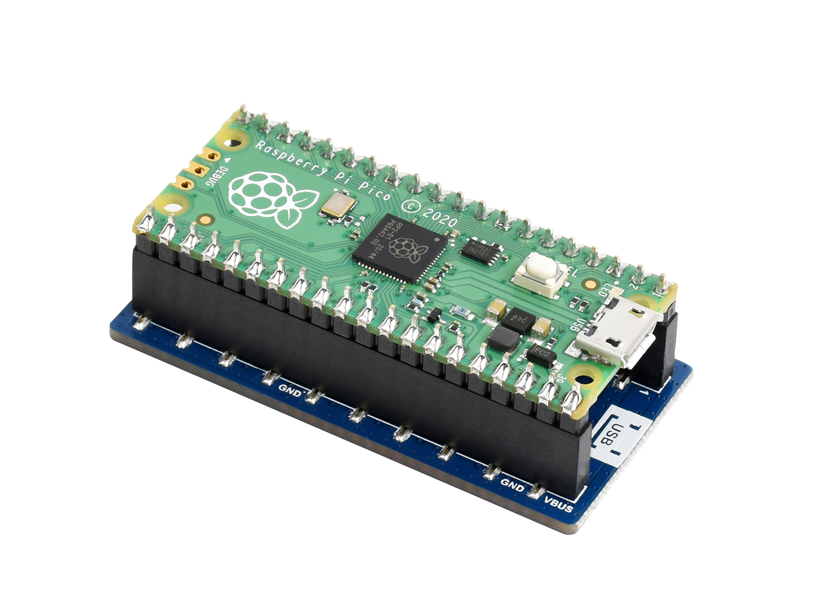 RGB-Vollfarb-LED-Matrix-Panel für Raspberry Pi Pico, 16×10 Raster