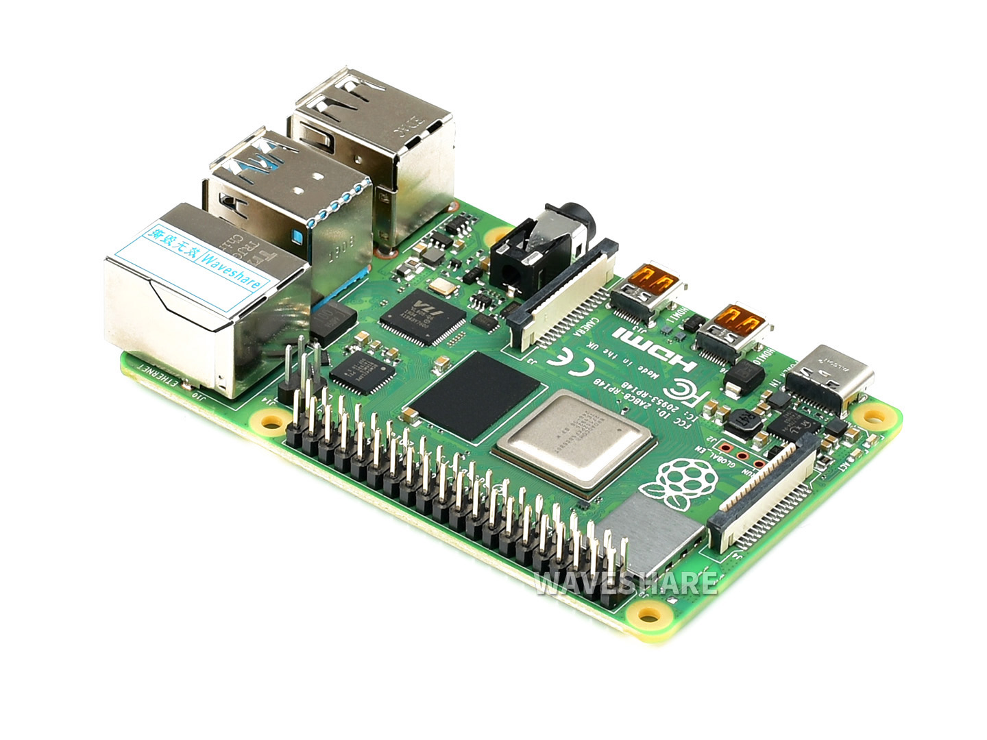 Raspberry Pi 4 Modell B 2GB RAM, Komplett aktualisiert
