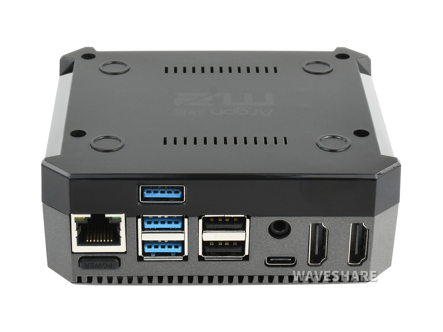 Argon One M.2: Aluminium-Gehäuse für Raspberry Pi 4, mit M.2-Erweiterungsslot