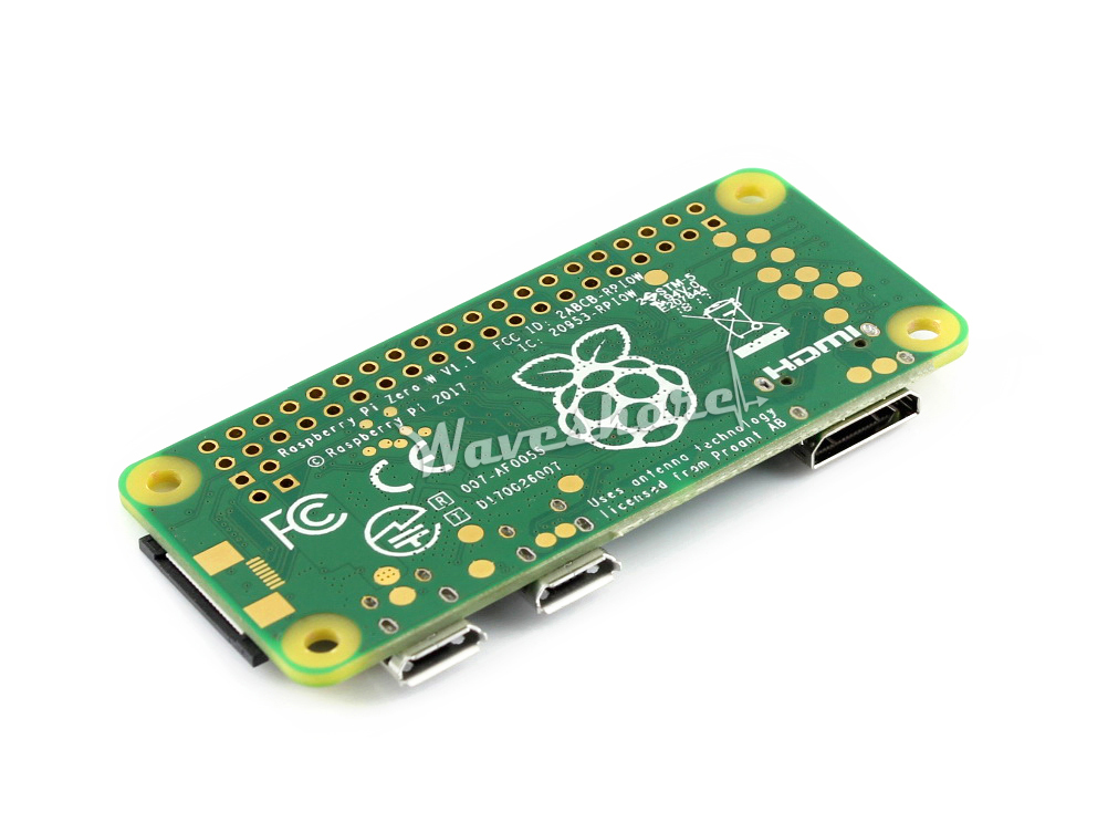 Raspberry Pi Zero WH Paket D, mit USB HUB HAT