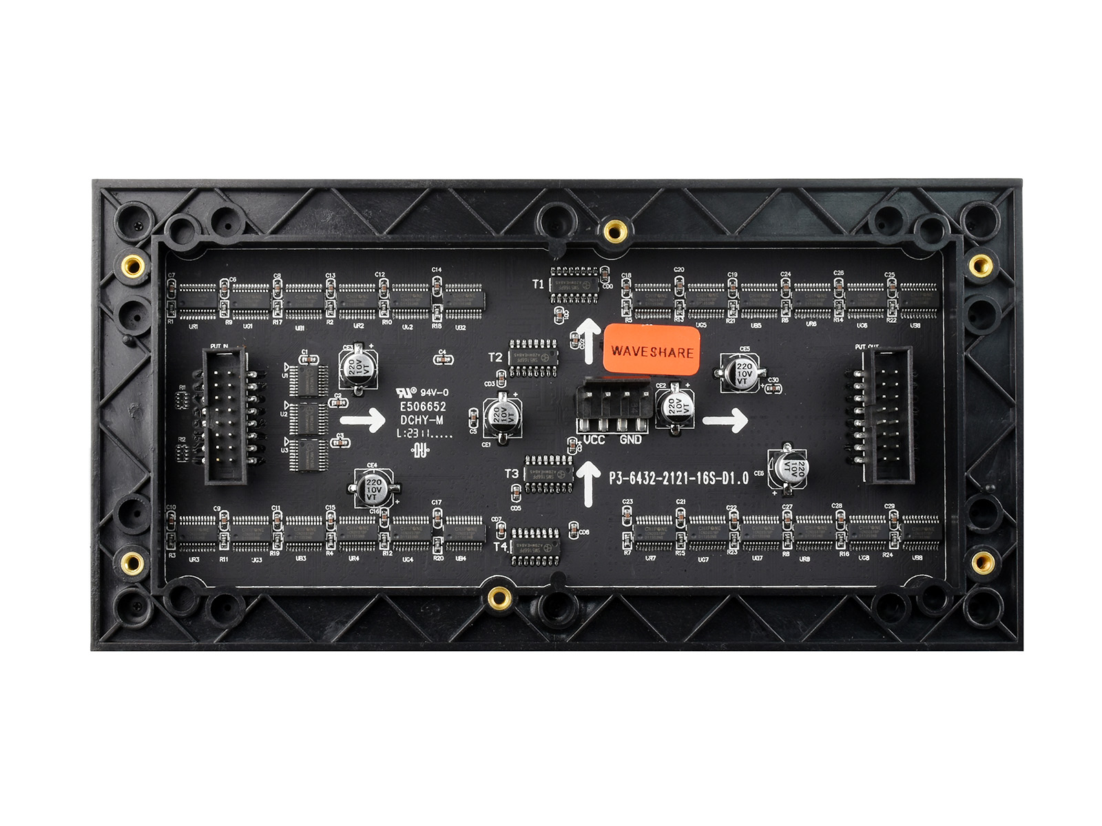 RGB-Vollfarb-LED-Matrix-Panel, 3 mm Pixelabstand, 64 × 32 Pixel, einstellbare Helligkeit, Optionen für Standardversion / GOB-Version