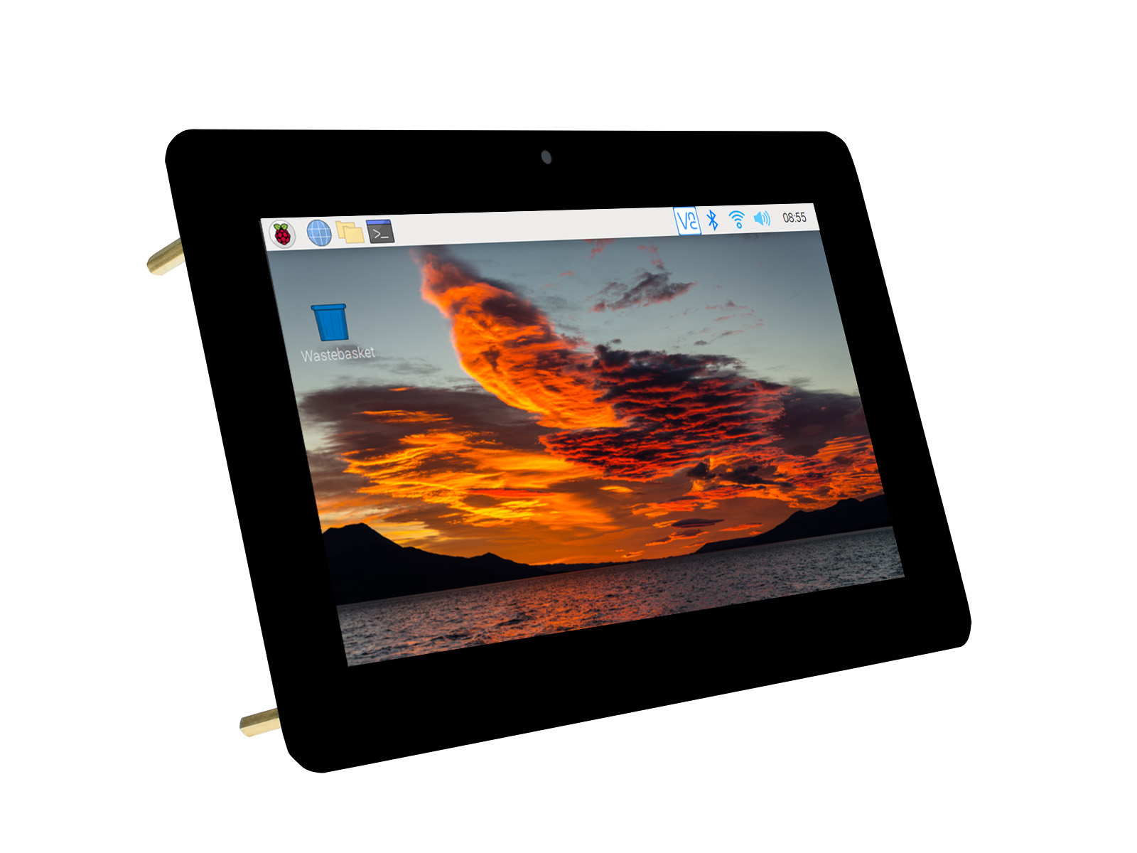 8-Zoll-Kapazitiver Touchscreen für Raspberry Pi, DSI-Schnittstelle, 800×480
